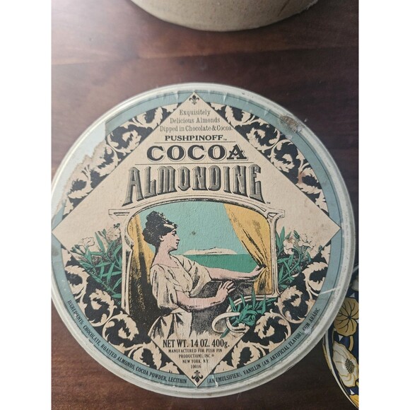 Two Vintage Tins Art Deco Style - Picture 2 of 9